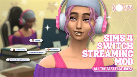 sims 4 streaming career|twitch streamer sims 4.